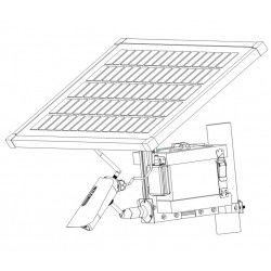Kamera med 3G og solpanel