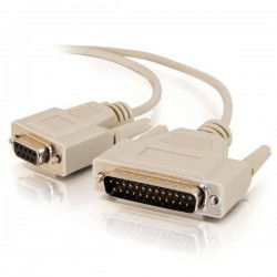 SUB-D RS232 seriel kabel,...