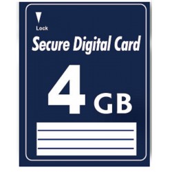 4 GB SD Secure Digital...