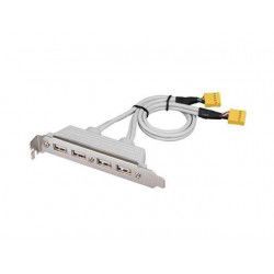 Back plate with 4 USB...