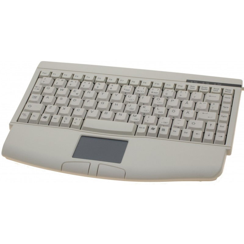 Restlager: Standard ministastatur i beige, med touchpad til PS2 Restlager: Standard ministastatur i beige, med touchpad til PS2