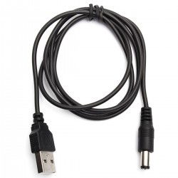 USB 2.0 ladekabel, 5,5  2,1...