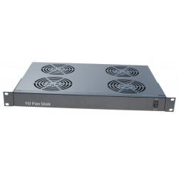 1U 19" fan w/o thermostate....