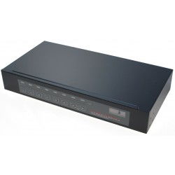 8 ports KVM omskifter, Dual...