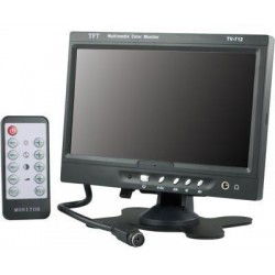 7" TFT color display with...