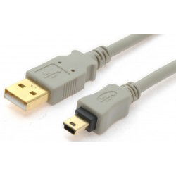 Mini USB kabel, A han –...