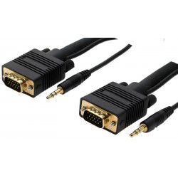 VGA cable DB15HD M/M with...
