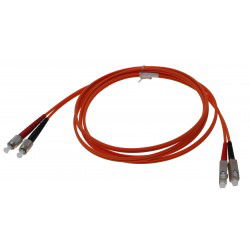 Fiberkabel SC-FC duplex,...