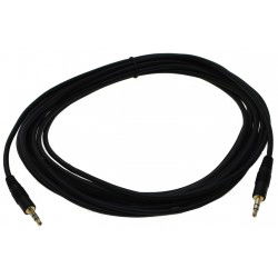 Lydkabel, audio jack 3,5 mm...