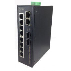 10 port switch with 8 x...