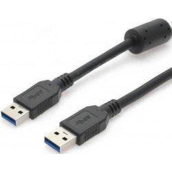 USB 3.0 kabel med ferrit, A...