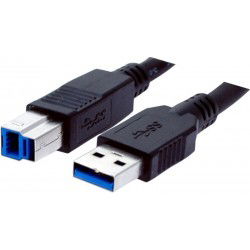 USB 3.0 kabel, A han – B...
