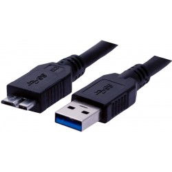 USB 3.0 kabel, A han –...