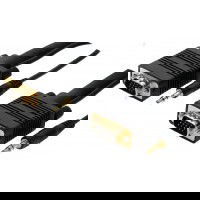 VGA cable with audio and jack - Up to 10 meters