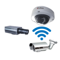 Wireless WiFi camera - Release to pull cables - Danbit